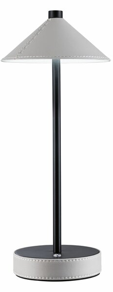 PAULMANN Mobilní stolní lampa Pellini CCT 2W černá mat/béžová