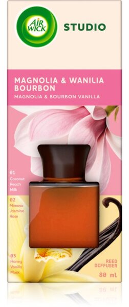 Air Wick Studio Magnólie a bourbonská vanilka aroma difuzér s náplní 80 ml
