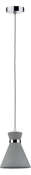 Paulmann 70890 Verve, závěsné svítidlo z betonu s IP44, 1x20W E27, prům. 20cm