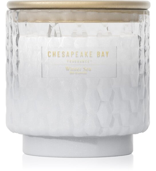 Chesapeake Bay Fragrance Winter Sea vonná svíčka s víkem 312 g