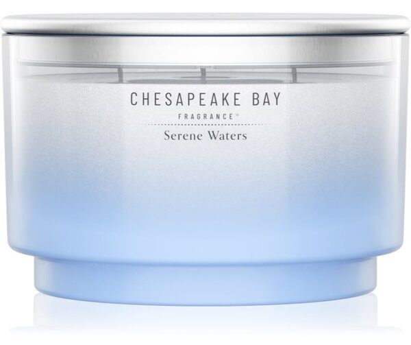 Chesapeake Bay Fragrance Serene Waters vonná svíčka s víkem 411 g