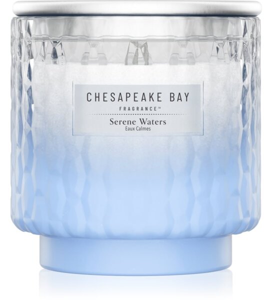 Chesapeake Bay Fragrance Serene Waters vonná svíčka s víkem 312 g