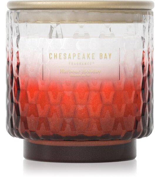 Chesapeake Bay Fragrance Harbour Holiday vonná svíčka s víkem 312 g