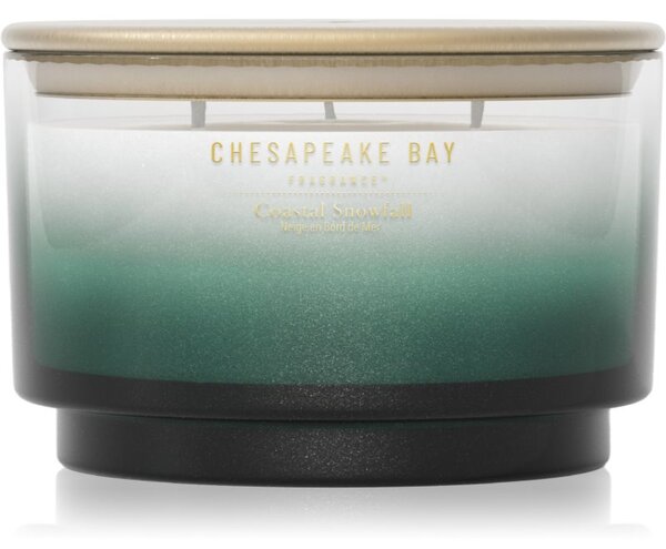 Chesapeake Bay Fragrance Coastal Snowfall vonná svíčka s víkem 411 g