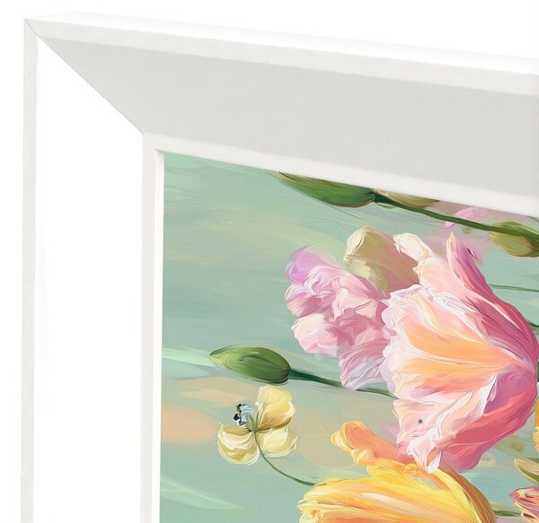 Tištěný obraz s rámem 75x56 cm Spring Tulip – Styler