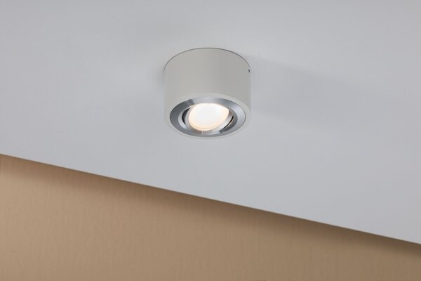 Paulmann 79708 Argun, stropní svítidlo, 1x4,8W LED 3000K dimswitch, prům.9,7cm