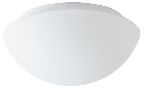 OSMONT AUR40010 AURA 1 stropní/nástěnné skleněné svítidlo bílá IP43 25W E27