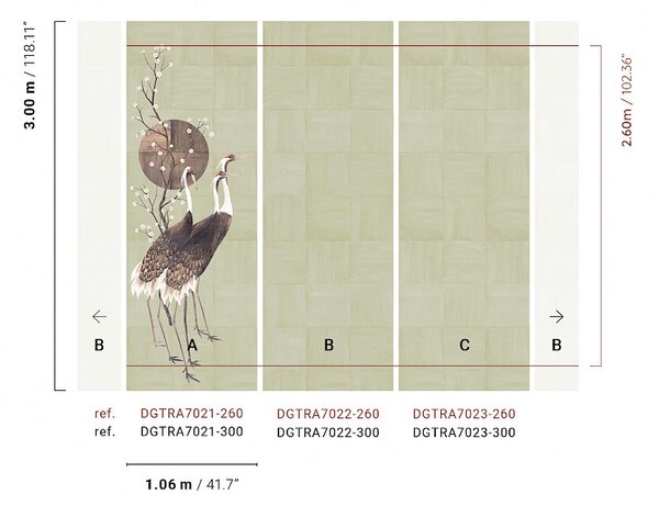 Vliesová obrazová tapeta na zeď, šedá, zelená, imitace rohože, DGTRA7022-260, Traces, Masureel
