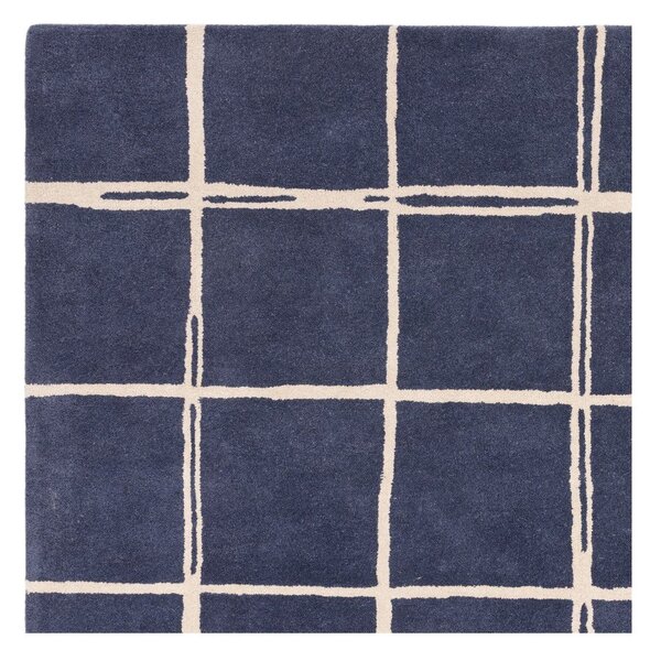 Modrý ručně tkaný vlněný koberec 160x230 cm – Asiatic Carpets