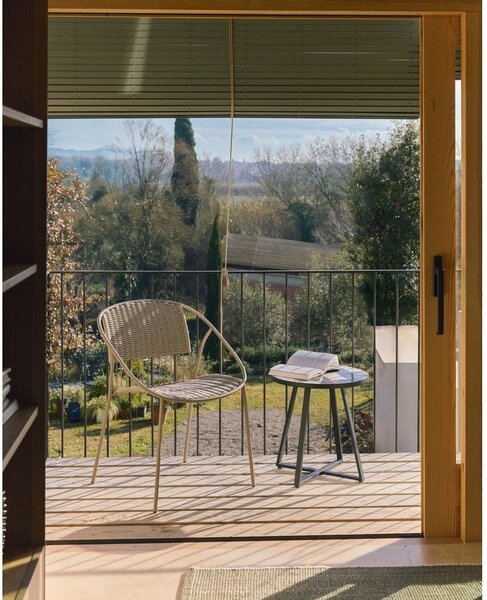 Taupe zahradní židle Atrani – Kave Home