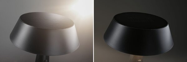 PAULMANN Solární LED stolní lampa Soala 2700K 2,1W antracit