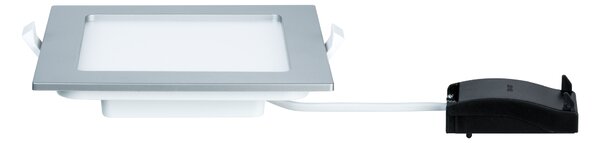 Paulmann 92080 Quality Line Panel IP44, 12W LED, 2700K, matný chrom, 17x17cm