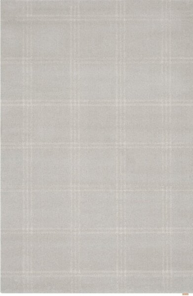 Krémový vlněný koberec 200x300 cm Calisia M Grid Prime – Agnella