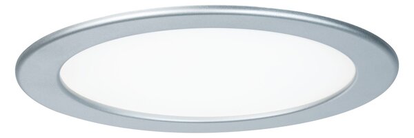 Paulmann 92072 Quality Line Panel IP44, 18W LED, 4000K, matný chrom, prům. 22cm