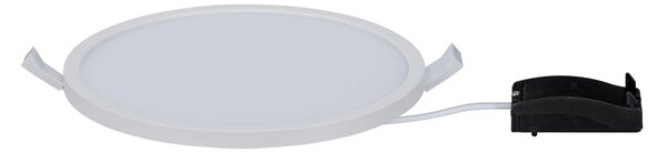 Paulmann 92943 Areo, bílé polozapuštěné svítidlo, 12W LED 3000K, prům. 18cm, IP23