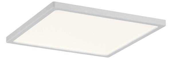 Paulmann 92938 Areo, bílé polozapuštěné svítidlo, 8W LED 3000K stmívatelné, 12x12cm, IP44