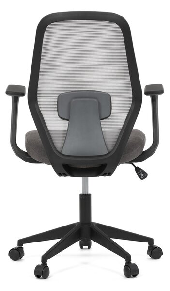 Vikio Židle kancelářská látka šedá houpací mechanismus AKZ126S