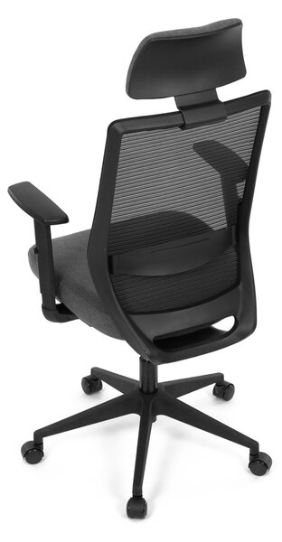 Vikio Židle kancelářská černá MESH síťovina synchronní mechanismus AKZ128C