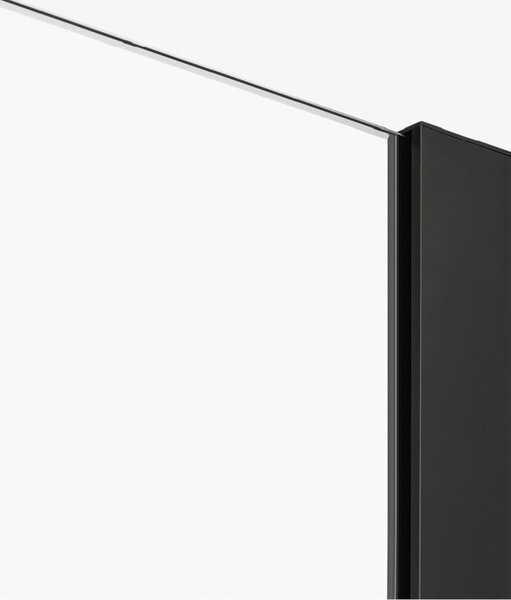 New Trendy Softi Black sprchové dveře 180 cm posuvné černá matný/průhledné sklo EXK-3964