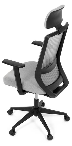 Vikio Židle kancelářská šedá MESH síťovina synchronní mechanismus AKZ128S