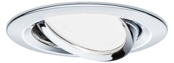Paulmann 93452 LED Coin Nova round, set kulatých bodovek v chromové úpravě, 3x6W LED 2700K, prům.8,4cm