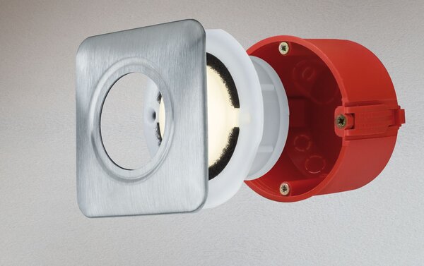 Paulmann 93740 Special Line IP65 Downlight Basic, zápustné svítidlo do krabice KU68, 1x1,4W LED, 3000K, prům. 7,6cm