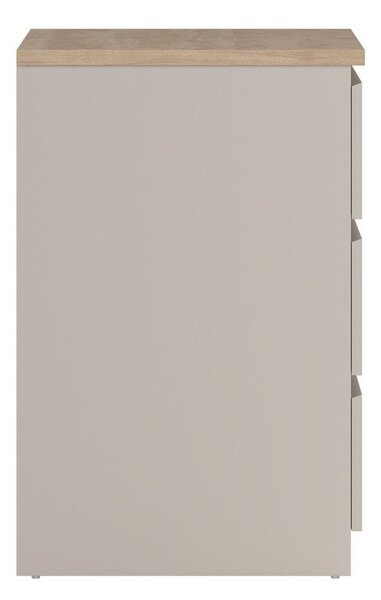 Krémová komoda 154x76x50 cm Naia – Tvilum