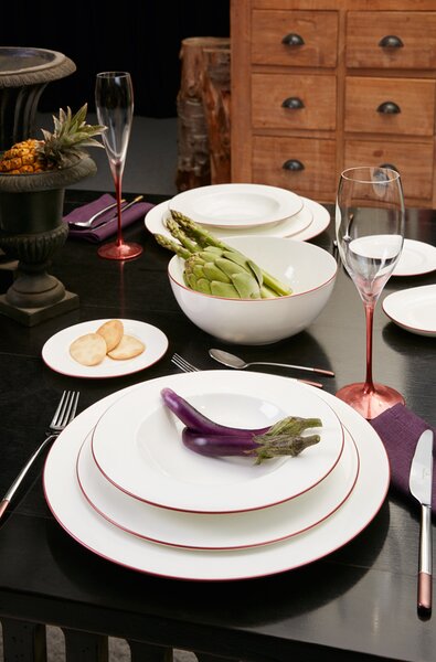 Villeroy&Boch Anmut Rosewood pečivový talíř Ø16 cm