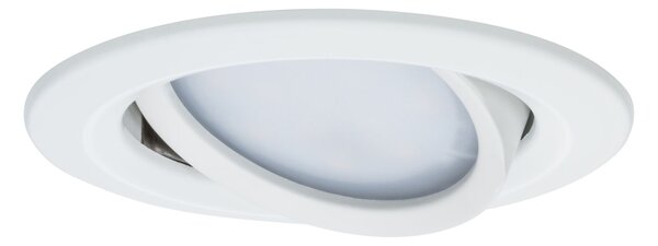 Paulmann 93449 LED Coin Nova round, set kulatých bodovek v bílé úpravě, 3x6W LED 2700K, prům.8,4cm