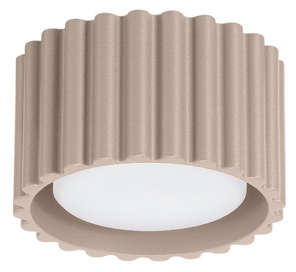 Taupe kovové bodové svítidlo ø 10 cm Zora – Sollux