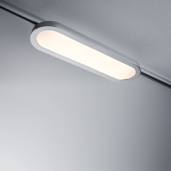 Paulmann 95319 Loop, LED panel pro Urail system, 7W LED 2700K, matný chrom, délka 38cm