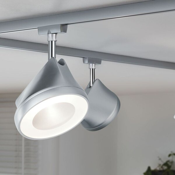 Paulmann 95446 Arena, spot pro Urail system, 15W LED 2700K stmívatelné, matný chrom/chrom
