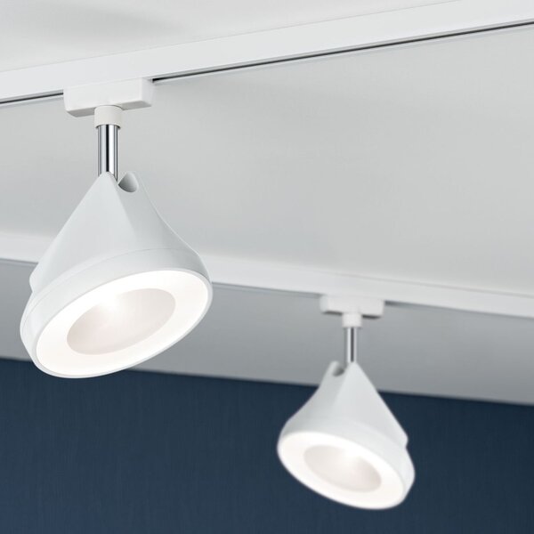Paulmann 95447 Arena, spot pro Urail system, 15W LED 2700K stmívatelné, bílá/chrom
