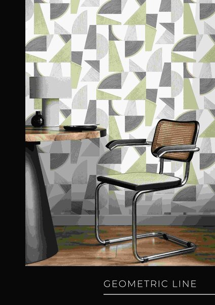 RASCH | Vliesová tapeta na zeď Beltesto 793611 | 0,53 x 10,05 m | bílá, béžová, černá