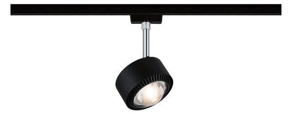 Paulmann 96927 Aldan, spot pro Urail systém, 9W LED 2700K stmívatelné, matná černá, výška 17cm