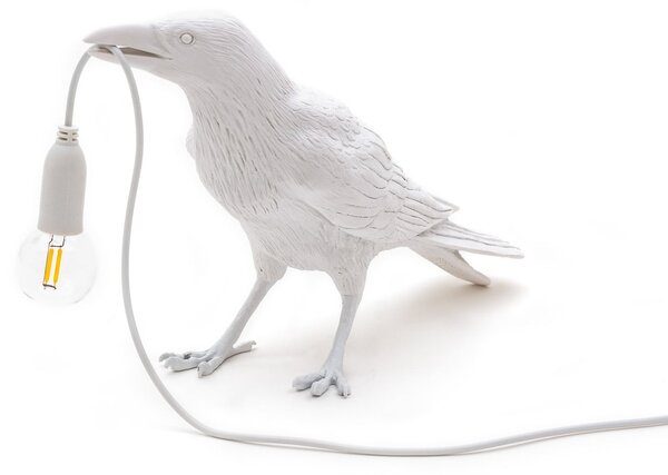Venkovní svítidla SELETTI, Bird Lamp, Bílá, Terasa, Plast, Design