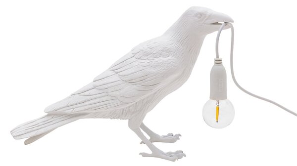 Venkovní svítidla SELETTI, Bird Lamp, Bílá, Terasa, Plast, Design