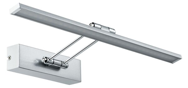 Paulmann 99895 Beam Thirty, obrazové svítidlo, 7W LED, 2700K, kartáčovaný nikl, délka 45cm