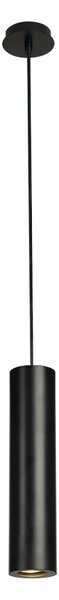 SLV 151850 Enola_B, černé závěsné svítidlo, 1x50W GU10, výška 30cm