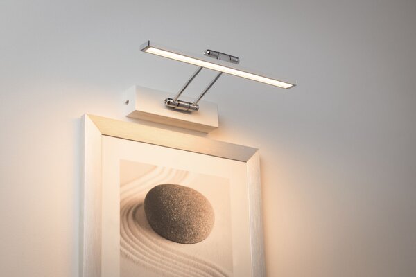 Paulmann 99891 Beam Thirty, obrazové svítidlo, 5W LED, 2700K, bílá, délka 29cm