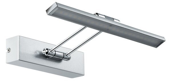 Paulmann 99894 Beam Thirty, obrazové svítidlo, 5W LED, 2700K, kartáčovaný nikl, délka 29cm