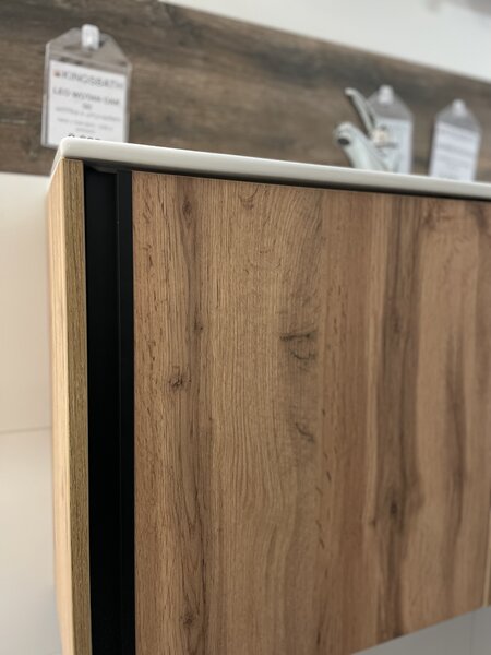 Lavedo Leo Wotan Oak 50 koupelnová skříňka s umyvadlem