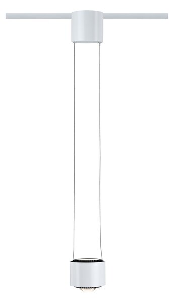Paulmann 94971 Aldan, závěs pro Urail systém, 13W LED 2700K stmívatelné, bílá, výška 8,5cm