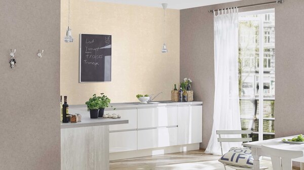 RASCH | Vliesová tapeta na zeď Beltesto 520873 | 0,53 x 10,05 m | béžová, hnědá