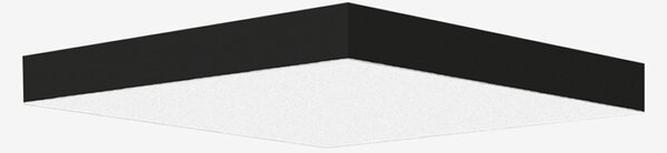 Lucis IB.L1.600.93 Izar B, čtvercové stropní svítidlo z akrylátového skla LED 41W 3000K 60x60 cm, černá