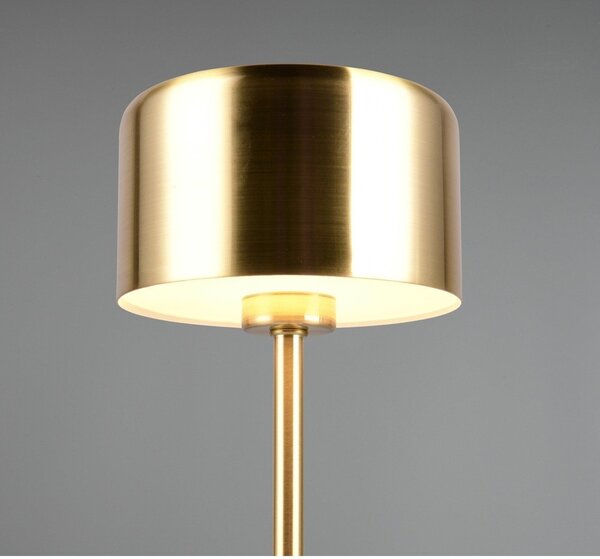 LED stmívatelná stolní lampa ve zlaté barvě (výška 30 cm) Jeff – Reality