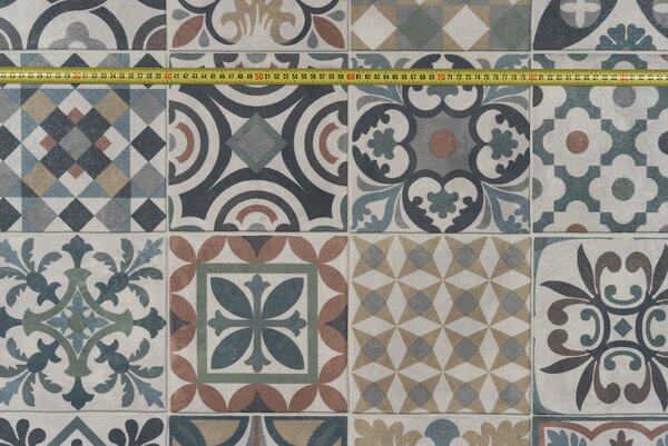 Beaulieu International Group, PVC podlaha - lino Livitex Retro 2793, na míru, šíře 3m,4m, vícebarevná, filc, chodba / předsíň
