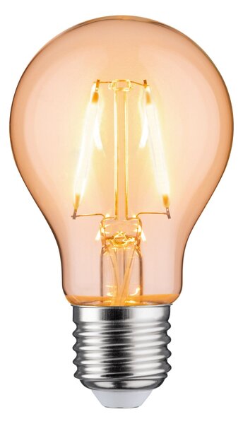 Paulmann 28722, LED žárovka s oranžovým světlem, 1,1W LED E27, výška 10,6cm