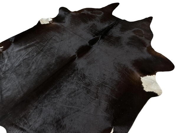 Dekorační hovězí kůže 3,3 m2 hnědá mahagon 283