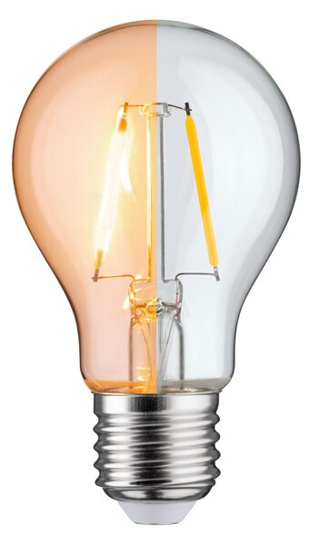 Paulmann 28722, LED žárovka s oranžovým světlem, 1,1W LED E27, výška 10,6cm